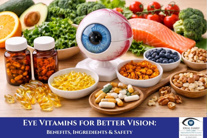 Eye Vitamins for Better Vision Benefits, Ingredients & Safety
